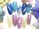 パーフェクトネイル 桜ヶ丘店(Perfect Nail)の写真/【￥7920☆マグネット＆シェルフラワーネイル】大人の可愛さで1ランクUPのデザイン☆カラー変更OK