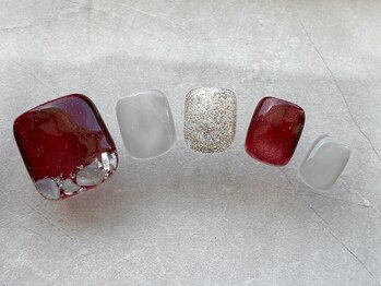 シエルネイルスタジオ 新宮店(Ciel nail studio)/【FOOT定額￥8500】No.1