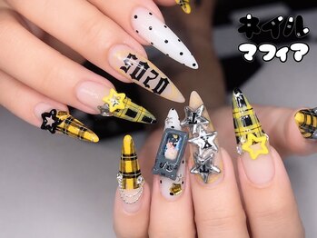 ネイルマフィア 池袋店(NAIL MAFIA)の写真/【痛ネイルの施術も可能】お客様の理想を叶える驚きの再現率！☆※痛ネイルのご予約はLINEのみ