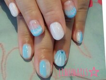 リノネイルズ(linonails)/☆マーメイドネイル☆