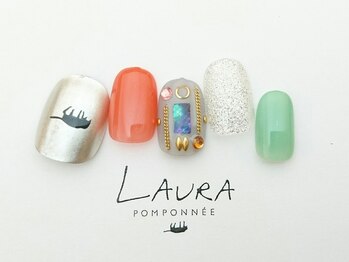 ローラポンポニー(Laura pomponnee)/お店のロゴの猫ちゃんです