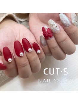 カッツ エステティックサロン 元町(CUT S)/クリスマスネイル