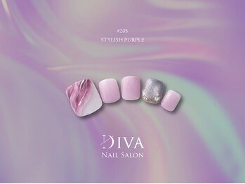 ネイルサロン ディーバ 奈良香芝店(Diva)/FootデザインSelect ¥7,810