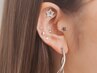 【耳つぼJewelry＋まつげパーマ】耳ツボ周辺Wax＆お掃除・耳HOTパック込