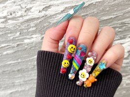 ★ゴテゴテカラフルネイル★