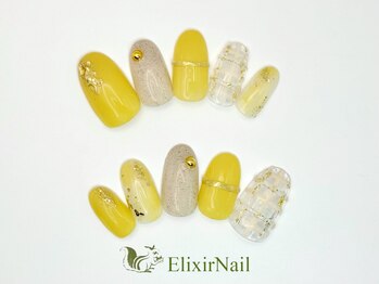 エリクサーネイル 五反田(Elixir Nail)/定額b カジュアル/クーポン使用