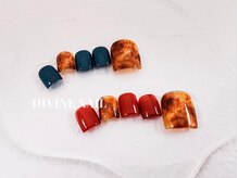 ディバイン ネイルズ(DIVINE NAILS)/フット・シンプル定額