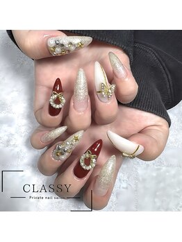 クラッシー(Classy)の写真/ワンポイントになる大きいパーツや埋め尽くしができる小さいパーツなど、豊富にご用意しています★満足度◎