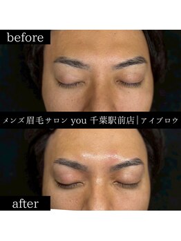 ユー 千葉駅前店(you)/メンズ眉毛/メンズ眉/千葉駅