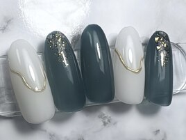 シアー×ブルーグリーン