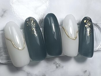 ミリミリネイル(MILI mili nail)/シアー×ブルーグリーン