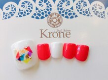 ネイルサロン クローネ(Nail Salon Krone)/フットオススメ定額￥８８００