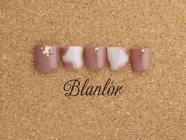 Foot　ブラウンニュアンス