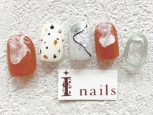 アイネイルズ 梅田店(I nails)/個性派ニュアンス韓国￥9200