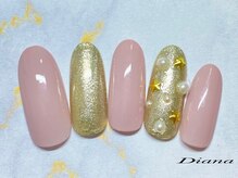 ディアナ ひたちなか高場店(DIANA)/定額ネイル　6600円　B‐025