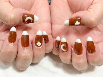 テラス(TERRACE)/Vuitton風ネイル