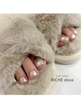 リッシュ ドゥ(RICHE deux)/シャンパンゴールドフットネイル