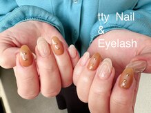 ティーネイルアンドアイラッシュ(tty)/定額コース(デザインアート)