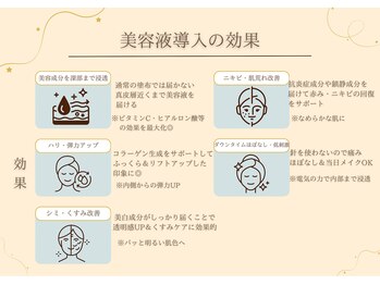 ベル 大和(Belle)/美容液導入の効果