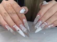 ウメネイルスタジオ(UME NAIL STUDIO)/長さだしやり放題×つけ放題