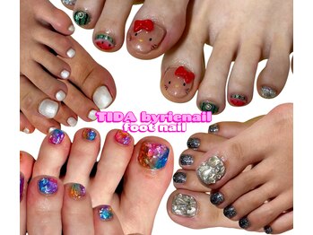 ティダ バイ リエネイル(TIDA by rienail)の写真/フットネイルの季節到来♪足元からおしゃれを楽しむのも◎初めての方も大歓迎◎