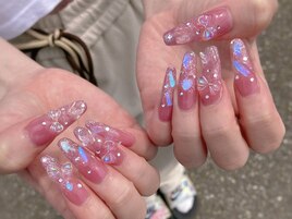 ワンホンネイル/ストーンネイル