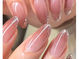 一番人気のラメグラデーション！