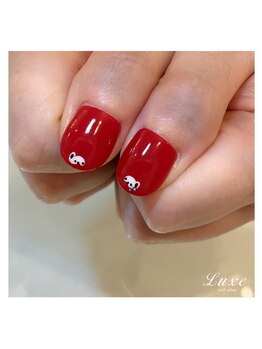 ネイルサロンリュクス (nailsalon Luxe)/スヌーピーネイル