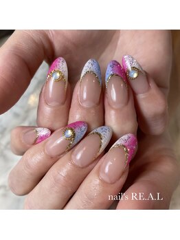 ネイルズリアル 倉敷(nail's RE.A.L)/フレンチネイル