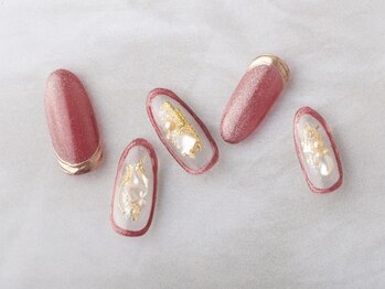 サンミーゴネイル 神戸店(Sunmego Nail)/トレンド☆りんごネイル