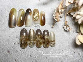 カフェラテネイル