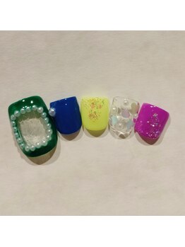 ニーマルニ ザ ビューティー(202 the beauty)/フットジェルデザイン