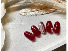ネイルサロン アージュ(Nail Salon A jyu)/ニュアンスストライプ