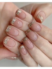 シエルフレンチネイル｜シンプル