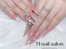 Mネイル/マグネットグラデーション