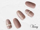 冬にしたいベルベットネイル