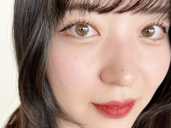 レーレミミ ツ(Leere Mimi .Tsu)の写真/眉カラーとパリジェンヌの同時施術で、クールさ倍増◎眉毛を明るくして手間いらずの仕上がりに☆