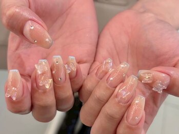 ネイル アヴァンス あべのルシアス店(Nail AVANCE.)の写真/【オフ込★ARTクーポン多数♪】お客様に合わせてカラー作成☆持込みデザインOK♪ミラーネイルも◎