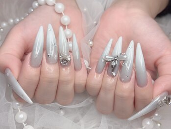 エミューネイル(EMU NAIL)の写真/スカルプワンカラー¥9500★高い技術と提案力でこだわり派の方も大満足!ブライダルやイベントにもおすすめ♪