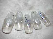 サロン アウラ(salon AULA)/ウインターネイル6980円 初回