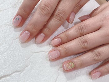 08ネイル(08 nail&school)/クリアネイル☆