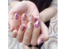 ネイルサロン リスタ(Rista)/ニュアンス　ミラー　マット