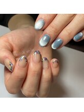 ミンクスタイル 浜松町店/オーロラ×お花