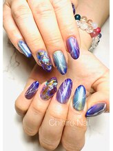 チヒロネイル/マグネットネイル＆大理石ネイル