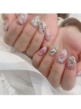 リンドネイル バイ モカ アンド ララ(Lind nail by moca and LaLa)/チェックネイル