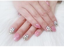 ダイアリー(Diary)/Leopardネイル
