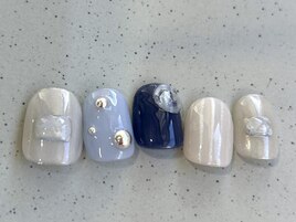 ブルーシルバーニュアンス