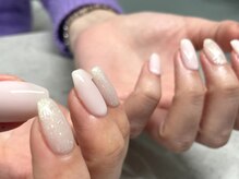 シェリ バイ リッシュ(Cheri by RICHE)/乳白×ラメワンカラー