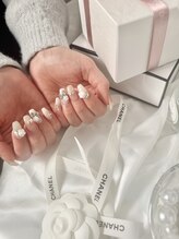 ベルレ(Bellere)/レース　バラ×リボン　¥8500