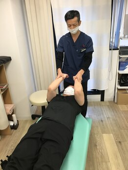 ABC整体スタジオ 武蔵小杉/整体施術の様子